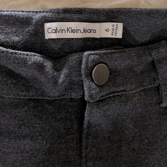 Charcoal Grey Soft Stretch Straight Jeans - Picture 4 of 4